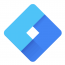 het logo van google tagmanager